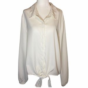 CHARLOTTE RUSSE Button Down Blouse Plus Size 3x